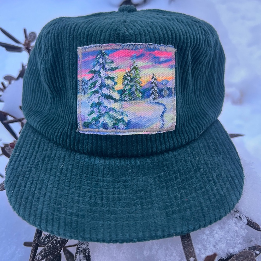 Custom painted hat